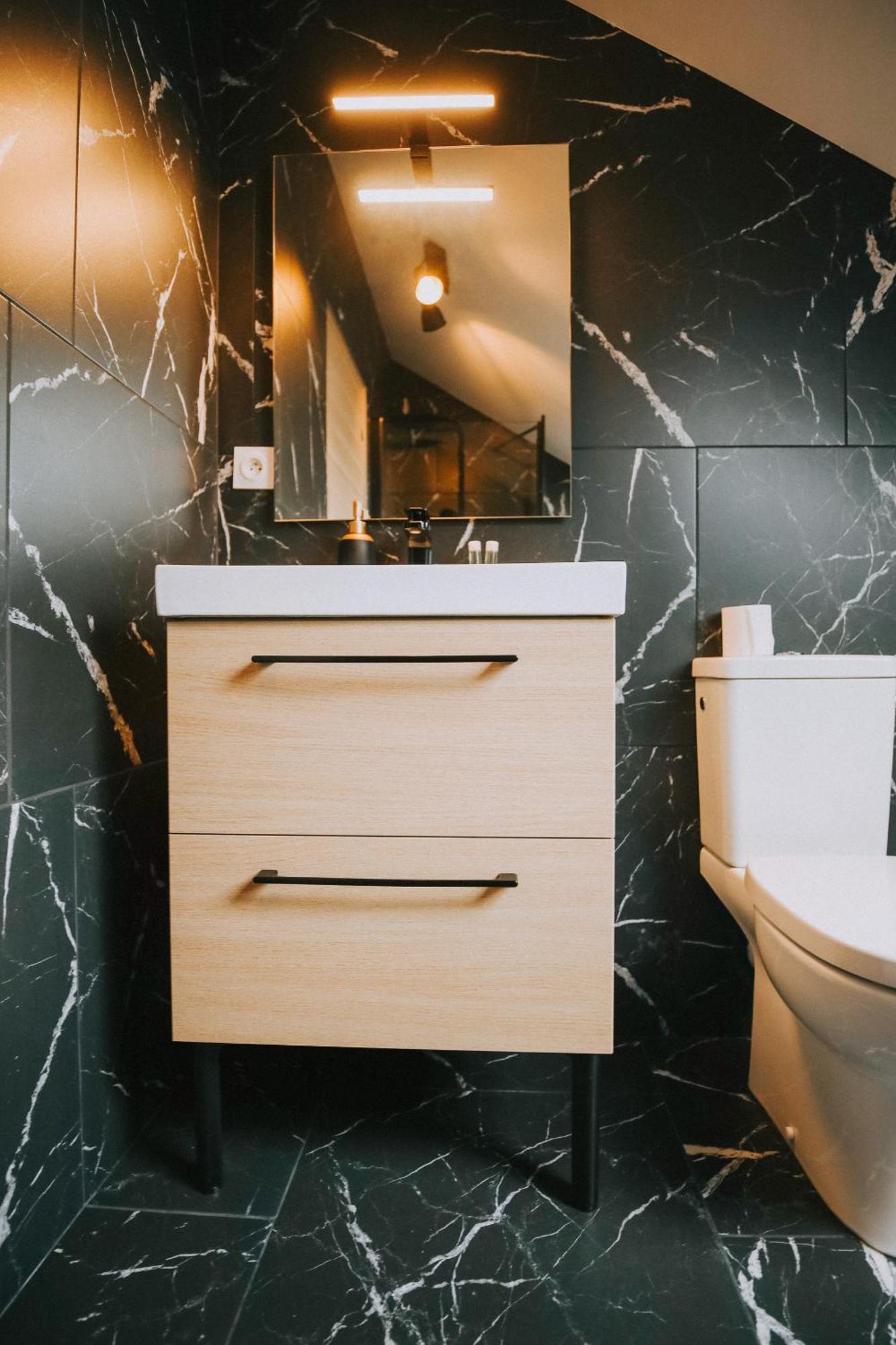 Apparts' Rennes Bnb Solferino -Centre Gare Ruang foto