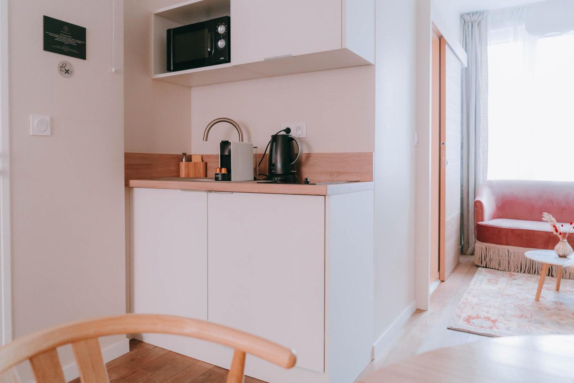 Apparts' Rennes Bnb Solferino -Centre Gare Ruang foto