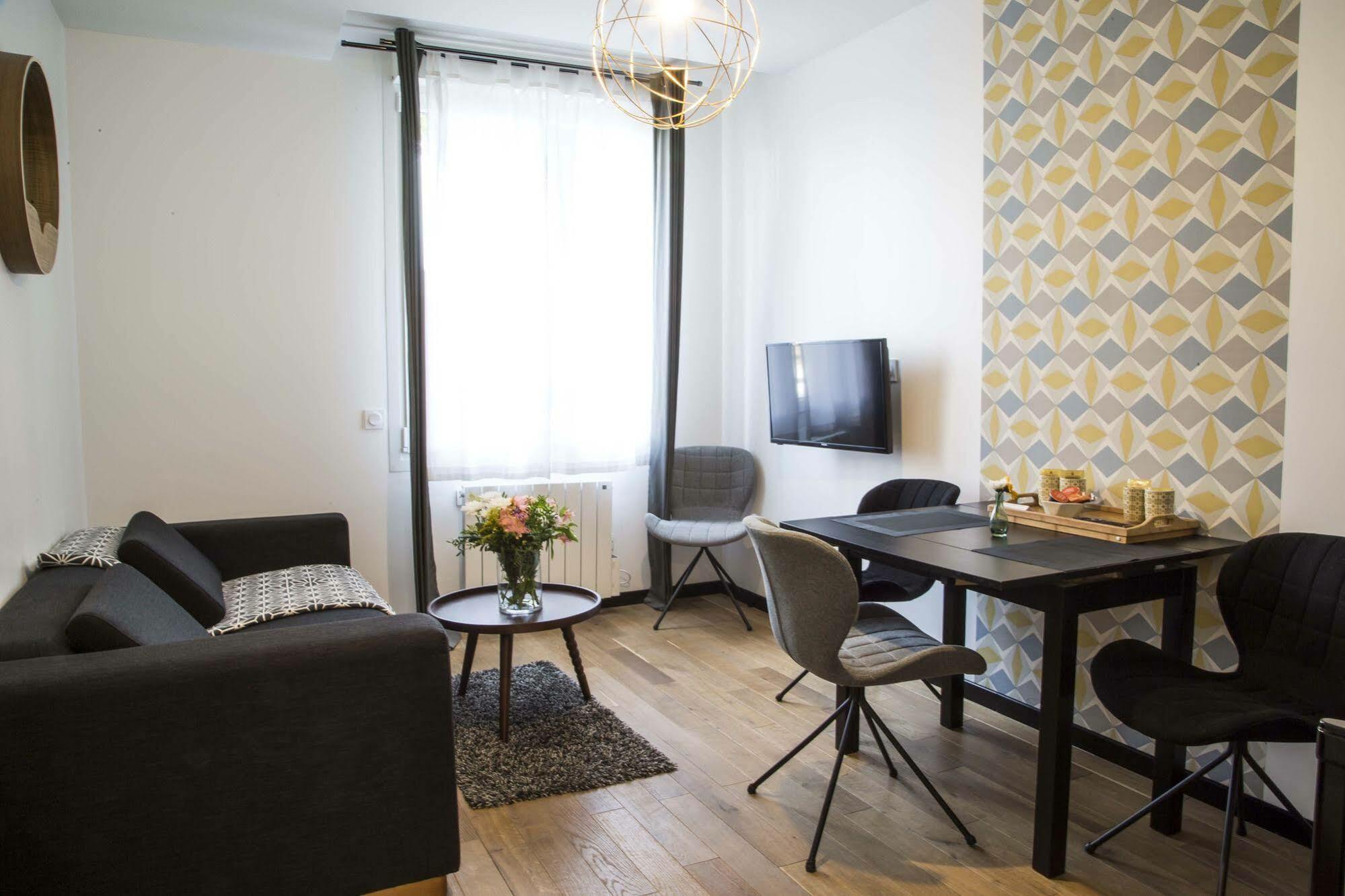 Apparts' Rennes Bnb Solferino -Centre Gare Bagian luar foto